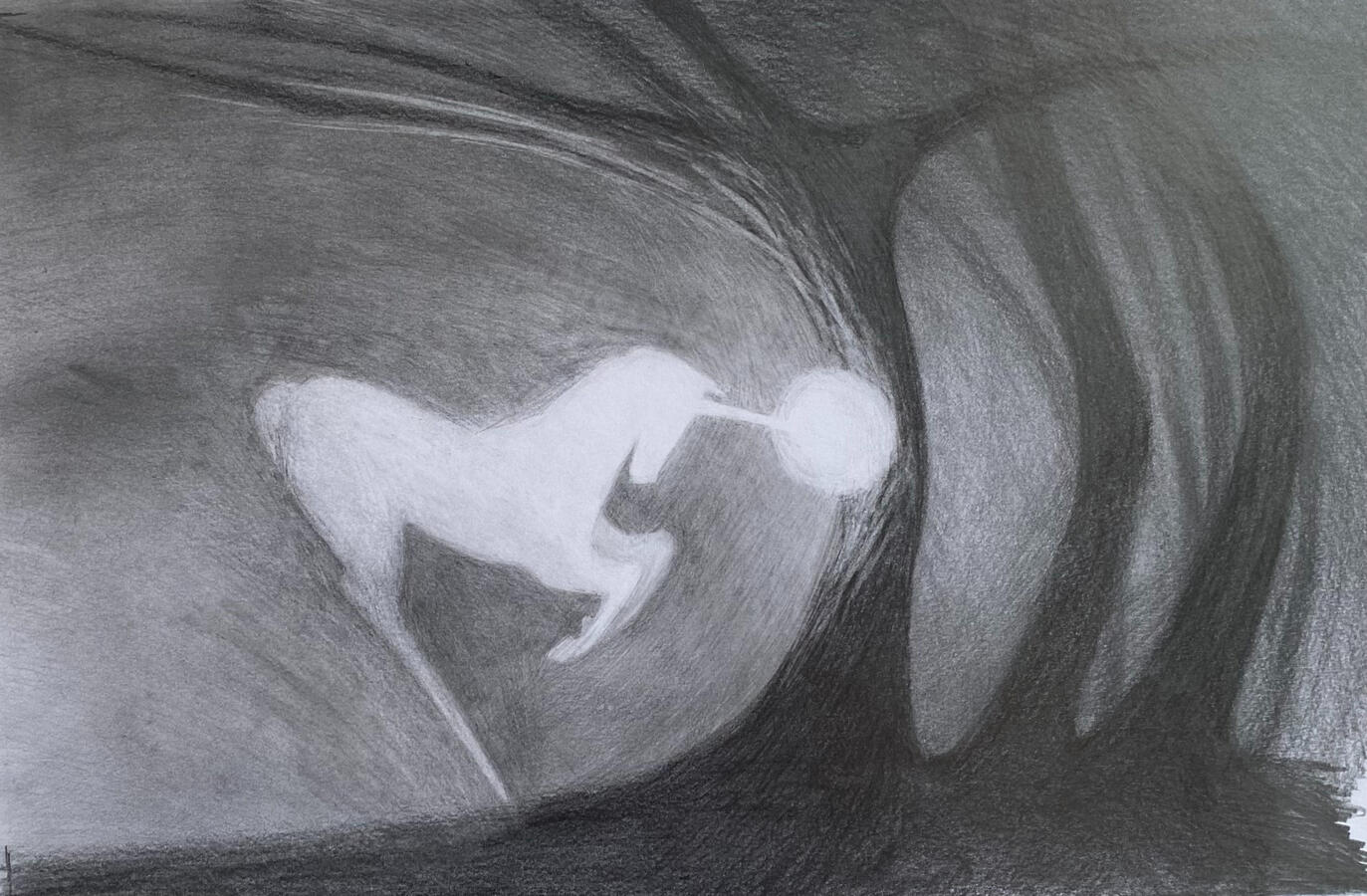 graphite on paper
