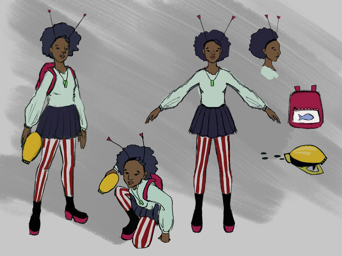Ladybug superhero